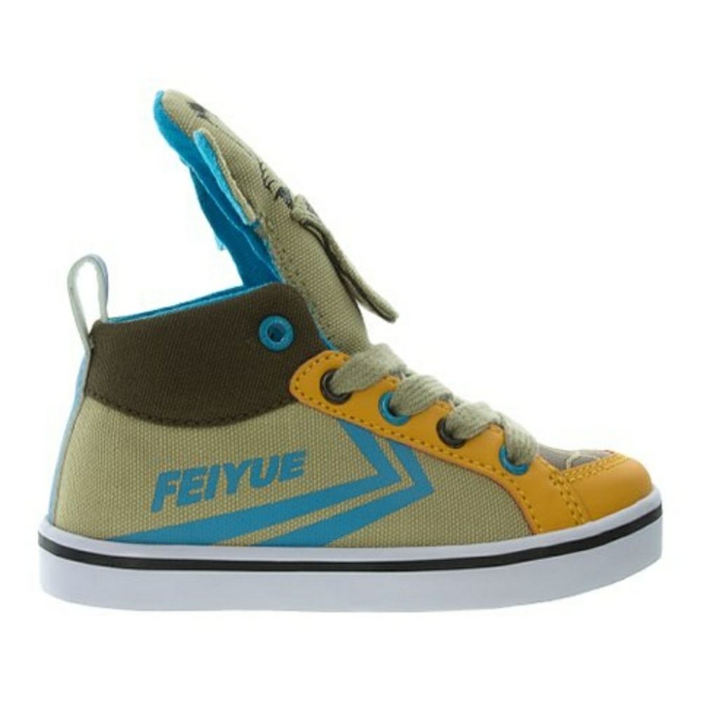 Feiyue Delta Mid Kid'sColor Orange/Tan/Cyan/Brown Giraffe Size 11 Little kid's - Picture 2 of 12